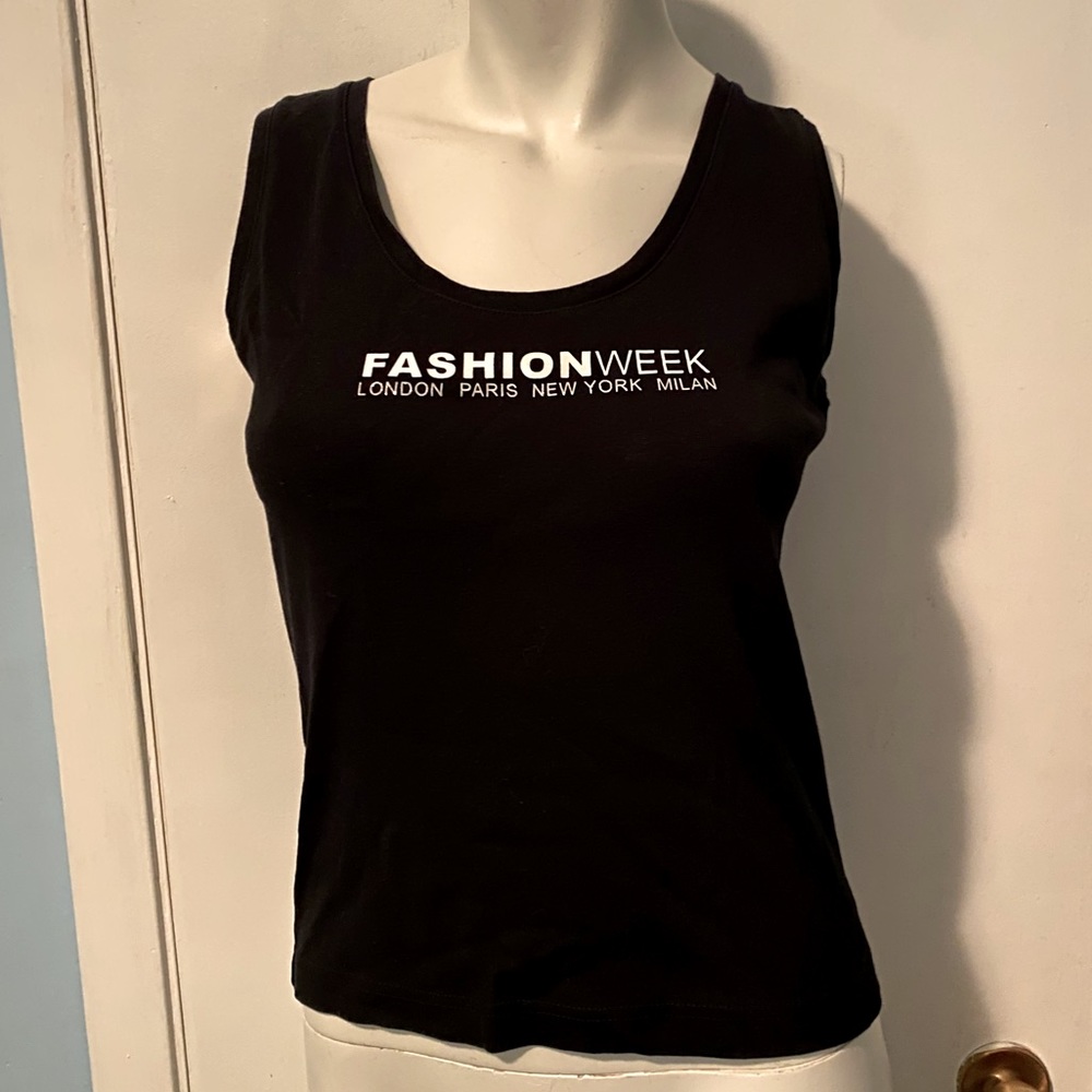 Fashion Week City Tank Top - London, Paris, New York, Milan